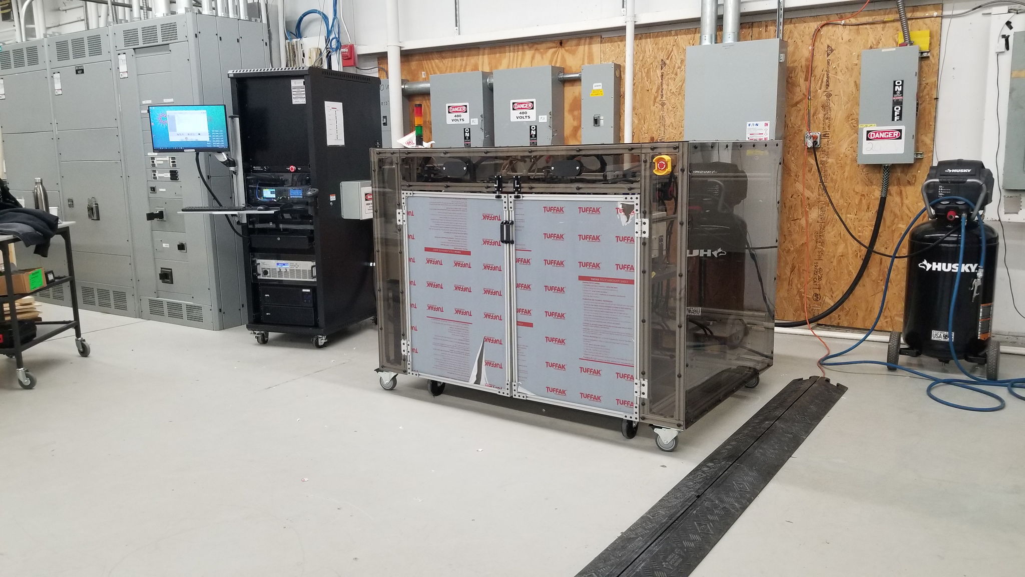 Industrial Test Equipment Installation